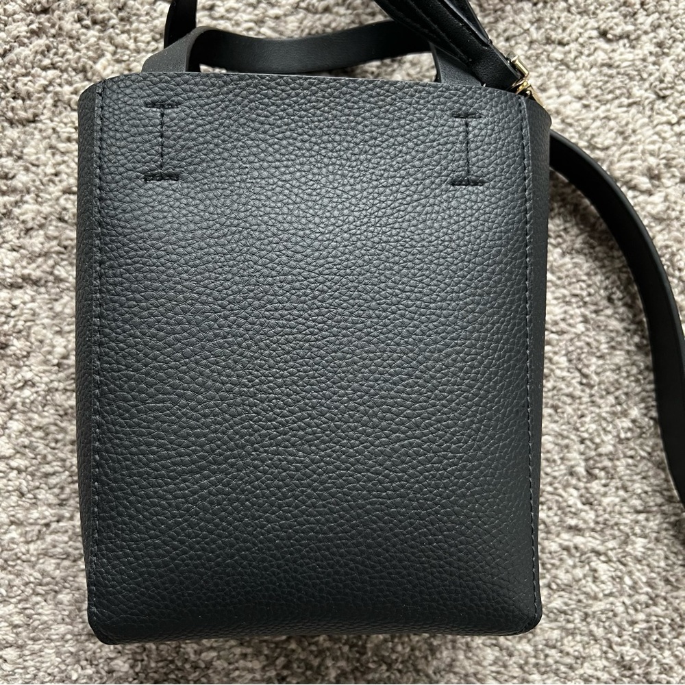 NWT Love & Lore Vegan Leather Black Bag - Picture 5 of 17